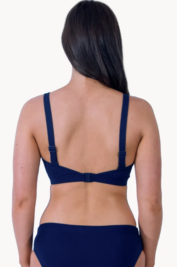 Bikini Tops|Base Swim Sports Multi Fit Crop Navy