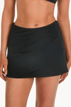 Bottoms|Base Swim Sports Swim Skirt BLACK