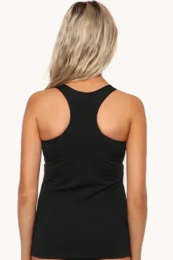 Tankini Tops|Base Swim Sports Tankini Separate Black