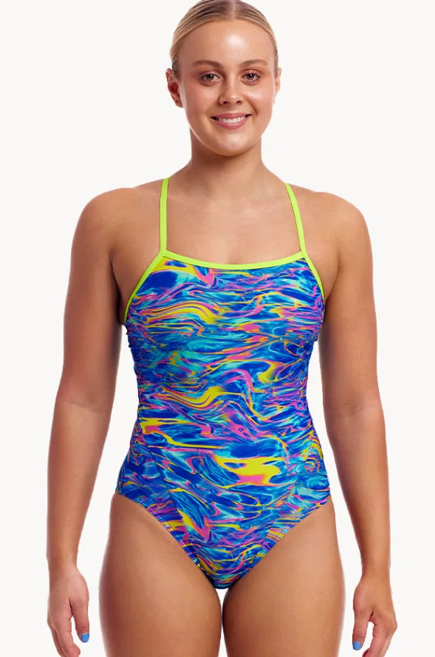 One Pieces|Funkita Stir Crazy Single Strap One Piece Multi