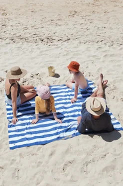 Towels|Towels|Dock And Bay Stripe Cabana Towel For Two Navy