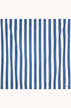 Towels|Towels|Dock And Bay Stripe Cabana Towel For Two Navy