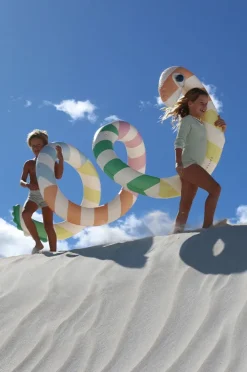 Pool Inflatables|Sunny Life Stripe Poolside Giant Inflatable Noodle Sorbet