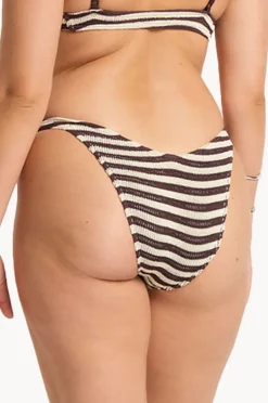 Bottoms|Bond-eye Stripe Ring Scene Brief Sable