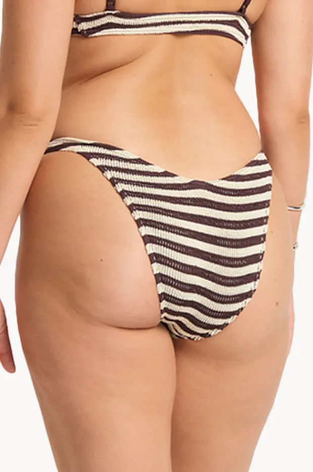 Bottoms|Bond-eye Stripe Ring Scene Brief Sable