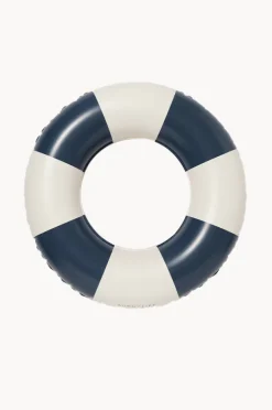 Pool Inflatables|Sunny Life Stripe Slim Tube Pool Ring Navy