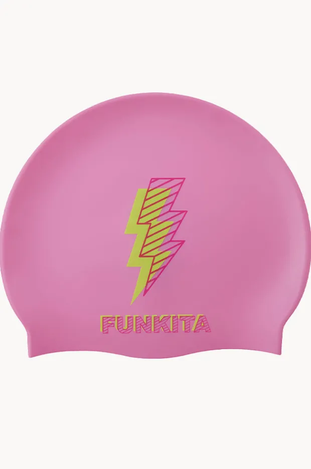 Swim Caps|Funkita Stunner Swim Cap Pink/yellow