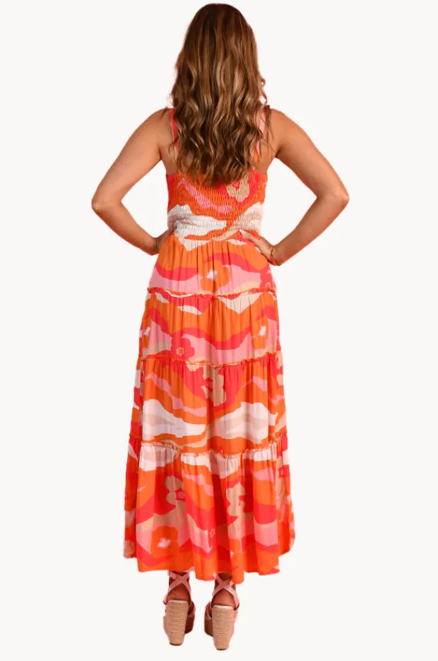 Dresses|Go Girl Summer Traveller Maxi Dress Sunrise