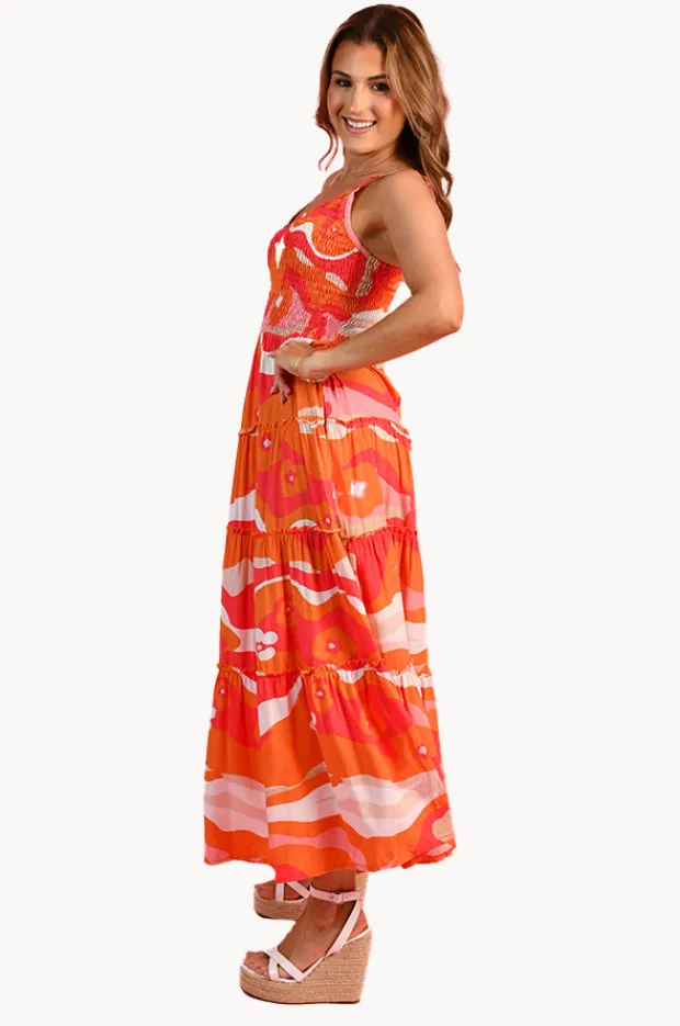 Dresses|Go Girl Summer Traveller Maxi Dress Sunrise