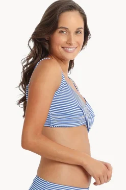 Bikini Tops|Sunseeker Summer Surf Twist Front Bralette Royal