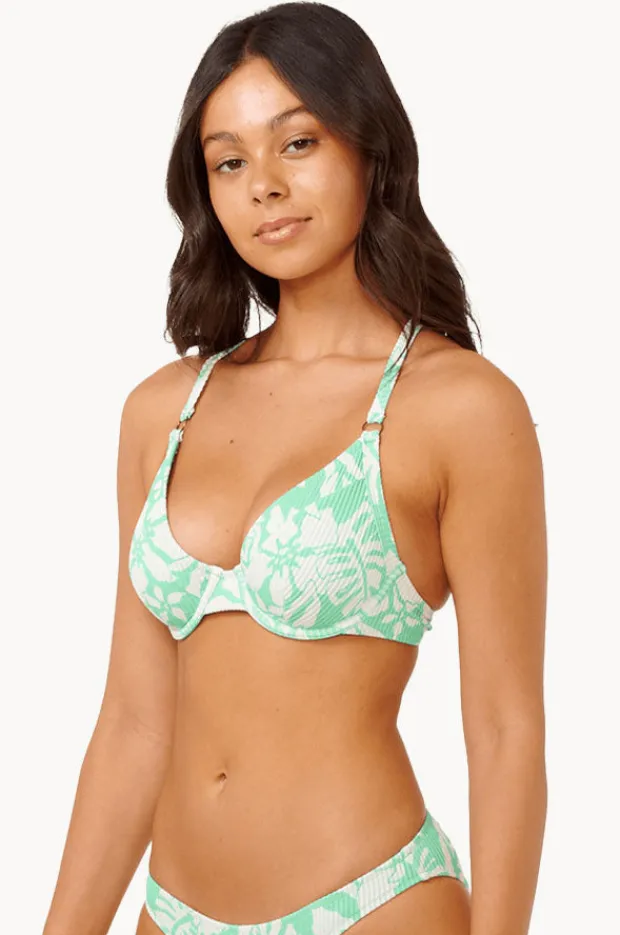 Bikini Tops|Rip Curl Sun To Sea D/DD Cup Cross Back Bra Aqua
