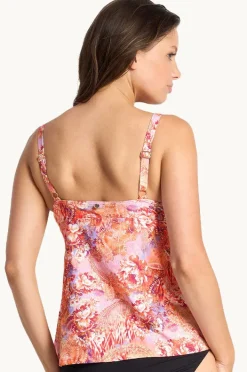 Tankini Tops|Sunseeker Sundance Frill Tankini Separate Peach