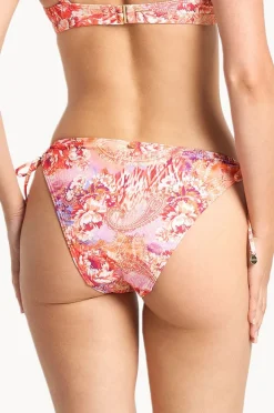 Bottoms|Sunseeker Sundance Tie Side High Leg Pant Peach