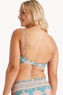 Bikini Tops|Billabong Sunrise Coast Lila DD Cup Bralette Multi