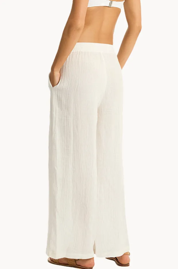 Pants|Sea Level Sunset Beach Pant White