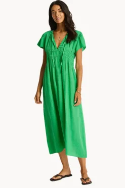 Dresses|Sea Level Sunset Maxi Daydress Kelly green