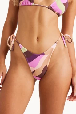 Bottoms|Billabong Surf Swirlin Tie Side Hike Pant Multi