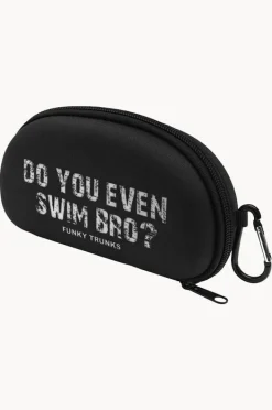 Swim Accessories|Funky Trunks Swim Bro Goggle Case Black/white