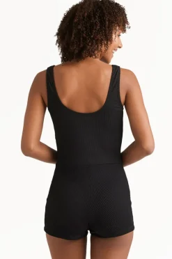 One Pieces|Billabong Tanlines Retro Surf One Piece Black