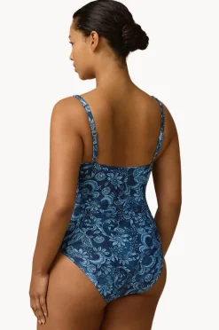 One Pieces|Monte u0026 Lou Taylor Multi Fit Twist One Piece Indigo