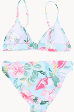 Bikini Sets|Minihaha Teen Girls Keely Tri Set Blue/Multi