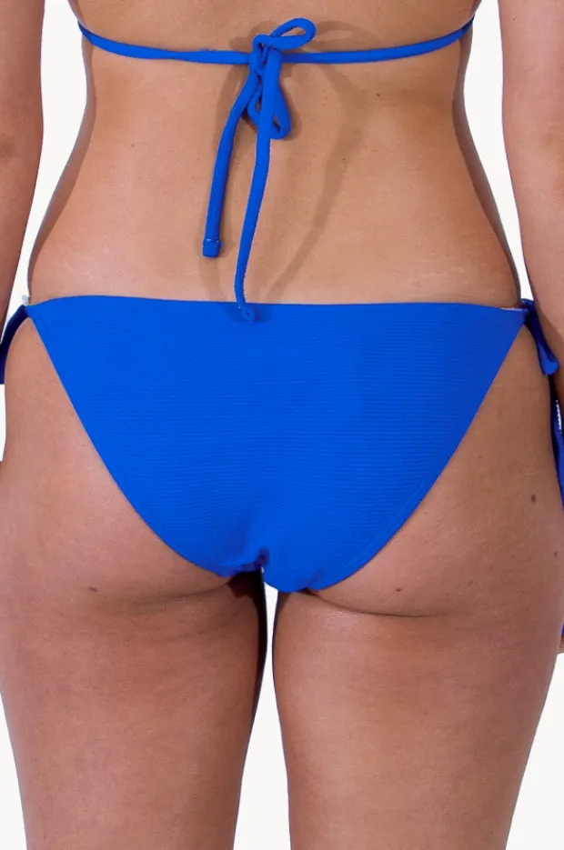 Bottoms|Base Swim Textured Tie Side Pant Cobalt