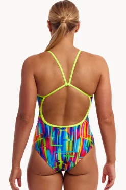 One Pieces|Funkita The Glitch Swim Secure One Piece Multi