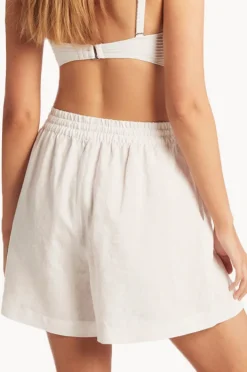 Shorts|Sea Level Tidal Boardwalk Short White