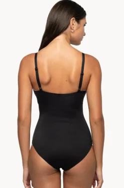 One Pieces|Nip Tuck Tintilating Tile Ava One Piece BLACK