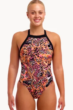 One Pieces|Funkita Tipsy Tiger Sky Hi One Piece Animal