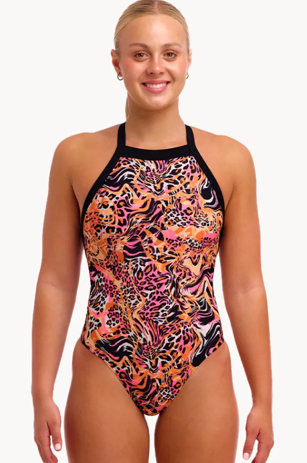 One Pieces|Funkita Tipsy Tiger Sky Hi One Piece Animal
