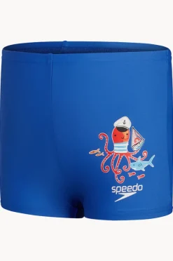 Trunks|Speedo Toddler Boys Placement Aquashort Cobalt