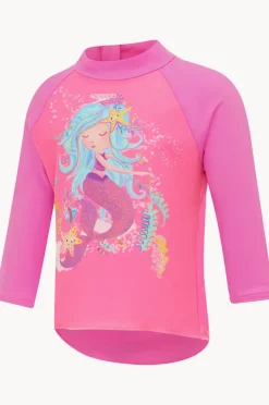 Rashies & Sunsuits|Speedo Toddler Girls Mermaid Digital Printed Suntop Candy