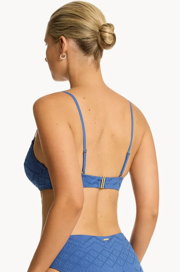 Bikini Tops|Sea Level Toscana Balconette Bra Denim