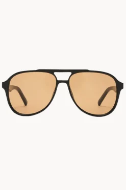 Sunglasses|Sunglasses|Le Specs Tragic Magic Sunglasses BLACK