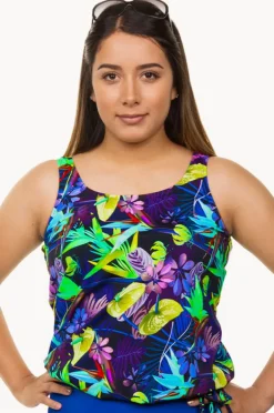 Tankini Tops|T.h.e. Swimwear Tropical Dreams Tankini Separate Multi