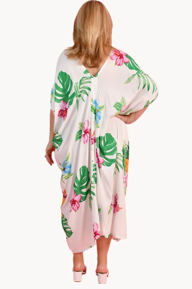 Dresses|Bodacious Tropicana Cushla Dress White
