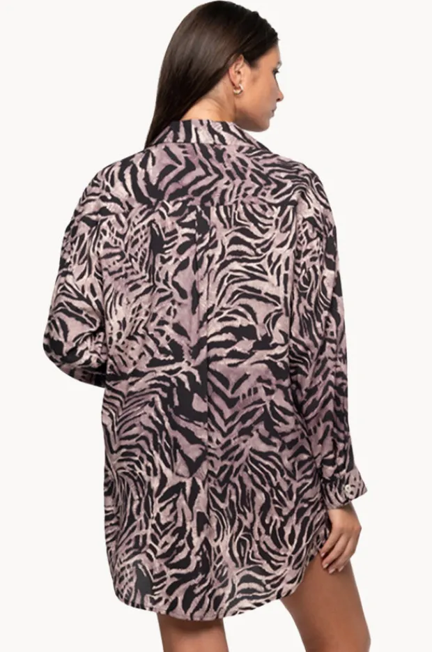 Overswim|Nip Tuck Tuamotu Bronte Button Through Shirt Animal