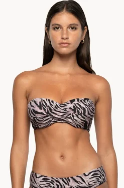 Bikini Tops|Nip Tuck Tuamotu Jacinta D/DD Bandeau Animal