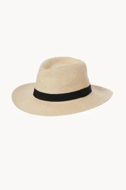 Headwear|Headwear|Rigon Unisex Apache Adjustable Braided Fedora Beige