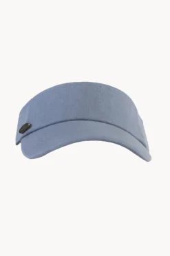 Headwear|Headwear|Sundaise Unisex Washed Visor Blue