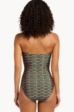 One Pieces|Jets Urban Geo Bandeau One Piece