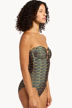 One Pieces|Jets Urban Geo Bandeau One Piece
