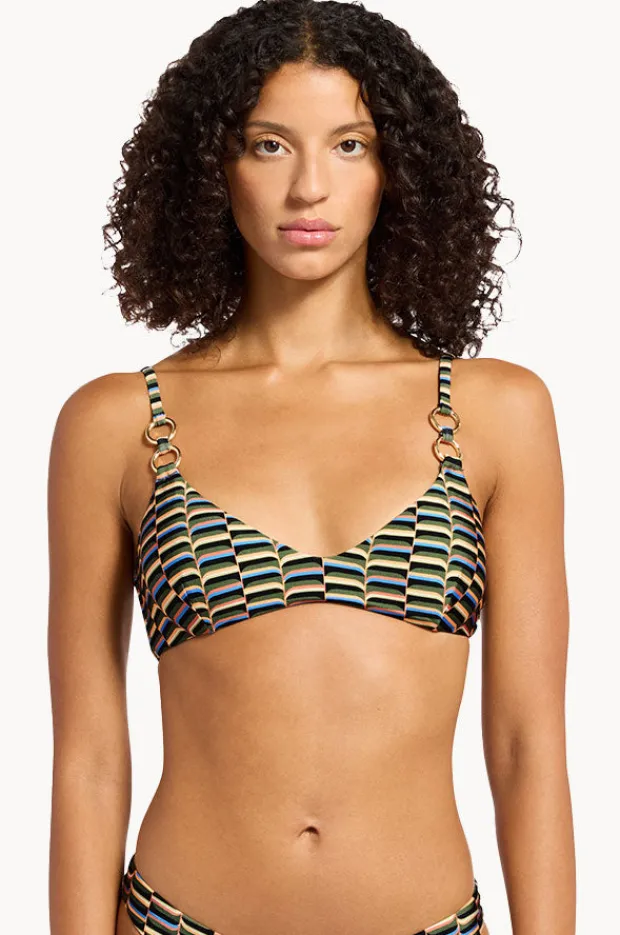 Bikini Tops|Jets Urban Geo Bralette Cacti