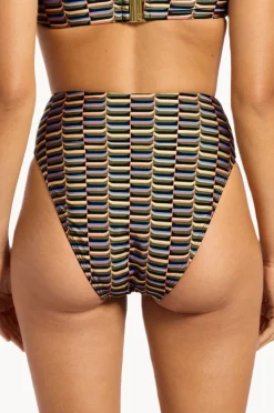 Bottoms|Jets Urban Geo High Waist High Leg Pant Cacti