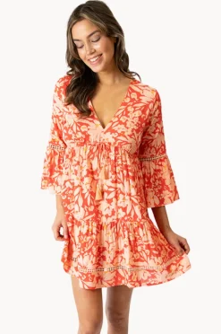 Dresses|Koy Resort Bell Sleeve Cover Up Valencia