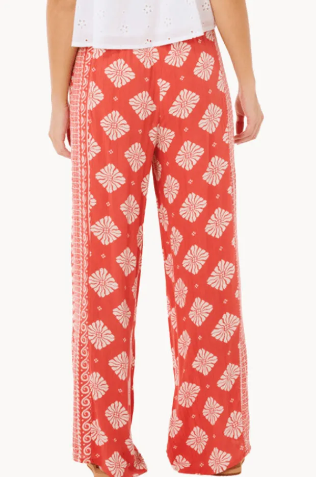 Pants|Rip Curl Ventura Wide Leg Pant Red