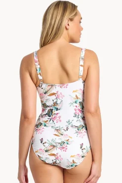 One Pieces|Sunseeker Viola E/F Cup Frill One Piece White