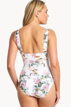 One Pieces|Sunseeker Viola Frill One Piece White