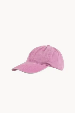 Headwear|Cherry Red Washed Cap Pink